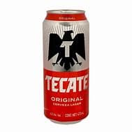 Tecate Roja latón