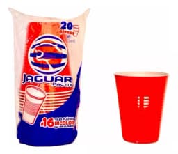 Vaso Jaguar #16 Rojo 
