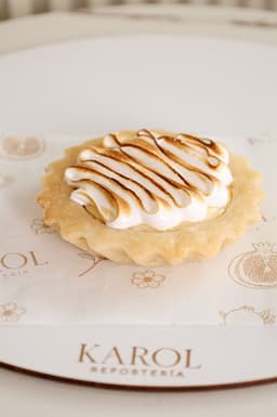 TARTA DE LIMON 