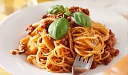 Pasta a la boloñesa