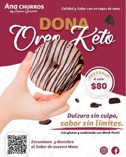 Dona Oreo KETO