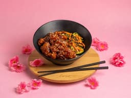 Bowl de Pollo Frito Coreano Picante