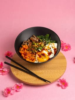 Bibimbap de Res
