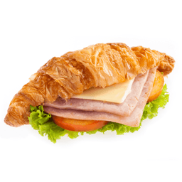 Sándwich de jamón de pavo