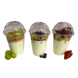 Pudín de chía o yogurt con fruta de temporada