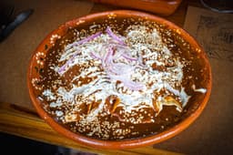 Enmoladas de la casa