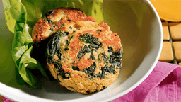 TORTITAS DE ESPINACA