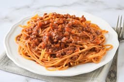 PASTA ESTILO BOLOÑESA