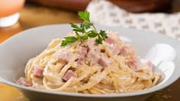 PASTA A LA CREMA
