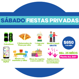 SÁBADOS: FIESTA PRIVADA