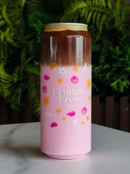 Pink latte