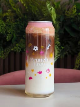 Vanilla Pink Cream Latte